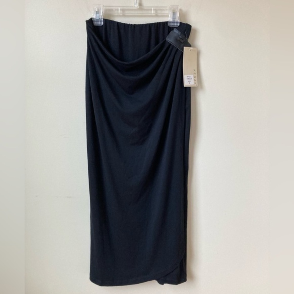 NWT Kenar Draped Jersey‎ Maxi Skirt